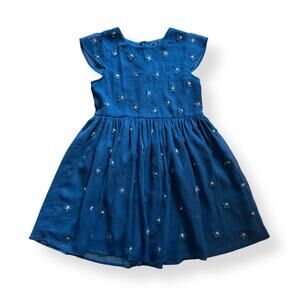 Next blue flowers chiffon dress